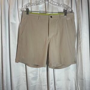 Ibiza Ocean Club Shorts. Mens size 30 Tan - Mesh lined